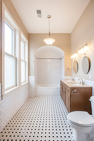 PORCH TURNED MASTER BATHROOM